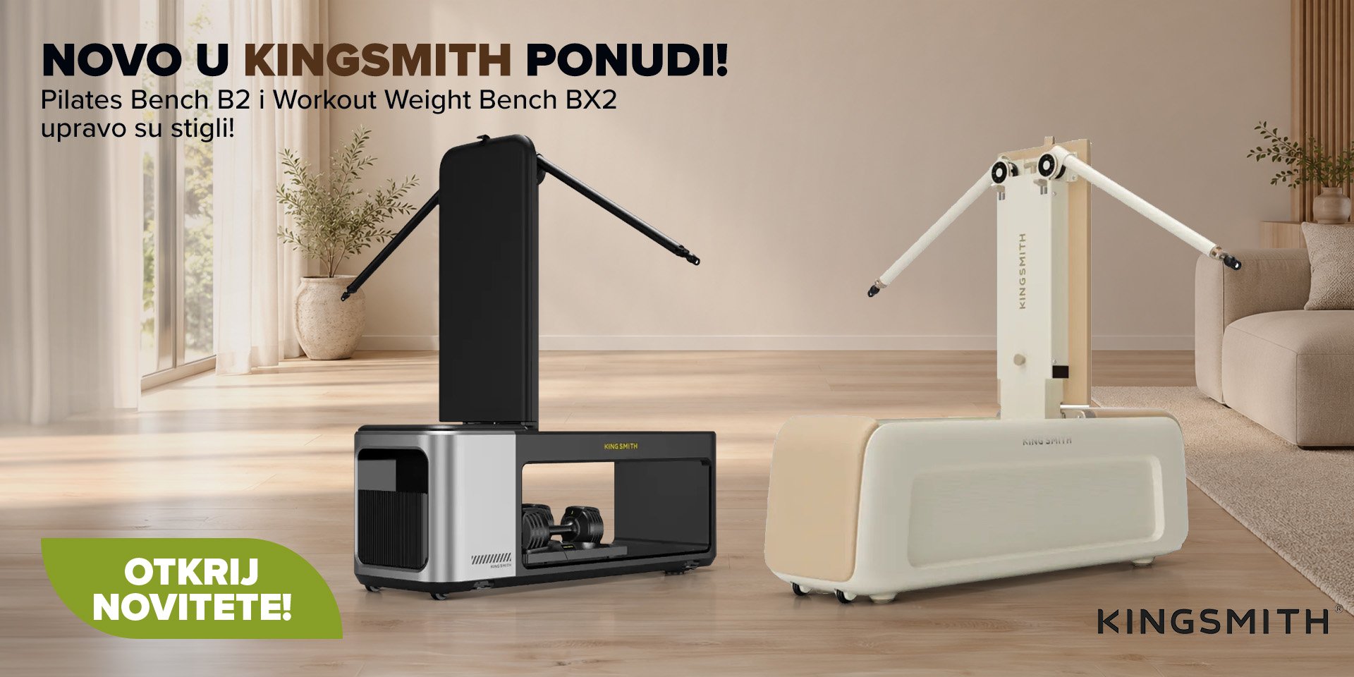 kingsmith pilates bench